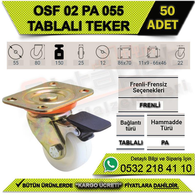 OSF 02 PA 055 TABLALI FRENLİ TEKER (50 ADET)